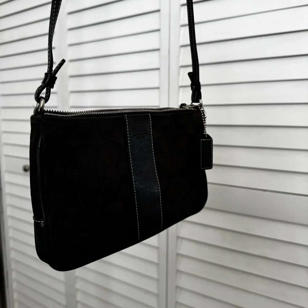 Coach Black Crossbody Purse - Picture 10 of 13